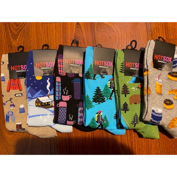 Hot Sox Originals Lot of 12 pairs + 3 pairs Betsy Johnson NEW - Picture 4 of 5